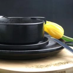 Orange85 Dinerbord Zwart 2 Stuks Aardewerk 26cm 9 Orange85 Dinerbord Zwart 2 Stuks Aardewerk 26cm -Beroemde Servies Winkel 1000049523 0111