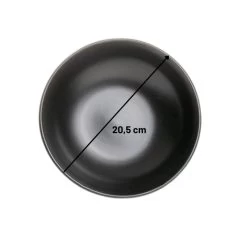 Orange85 Bord 6 Stuks Diep - Soepborden - Zwart Mat Diameter 20,5cm Aardewerk 9 Orange85 Bord 6 Stuks Diep - Soepborden - Zwart Mat Diameter 20,5cm Aardewerk -Beroemde Servies Winkel 1000049529 0111