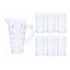 Orange85 Karaf Met Glazen Voor Water 6 Stuks Kristal 1 Orange85 Karaf Met Glazen Voor Water 6 Stuks Kristal -Beroemde Servies Winkel 1000049538