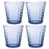 Duralex Drinkglazen - 4 Stuks - Blauw - 275 Cm - Glas -Beroemde Servies Winkel 1000049547