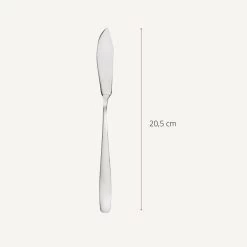 Orange85 RVS Vismes 6 Stuks 20.5 Cm Viscouvert -Beroemde Servies Winkel 1000049587 0111