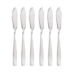 Orange85 RVS Vismes 6 Stuks 20.5 Cm Viscouvert