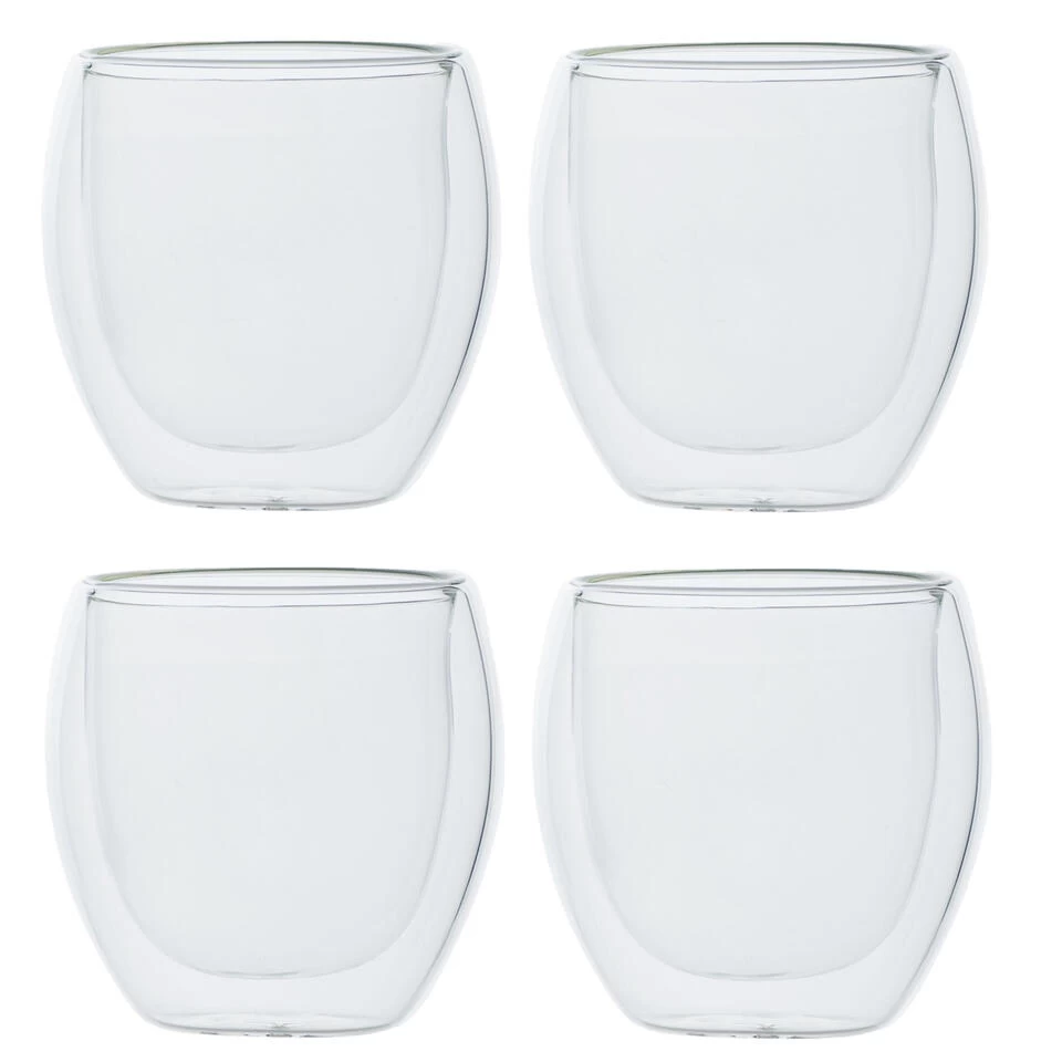 Cosy&Trendy Isolate Dubbelwandig Koffieglas - 22 Cl - Set-2 4 Cosy&Trendy Isolate Dubbelwandig Koffieglas - 22 Cl - Set-2 - Afbeelding 2