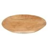 Merkloos Serveerplank - Bruin - Teak Hout - Rond - D38 X H3 Cm -Beroemde Servies Winkel 1000054702