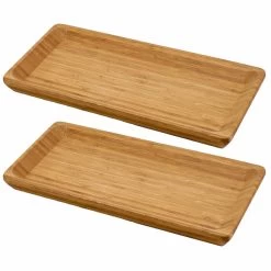 Merkloos Serveerplank - Bruin - Rechthoek - Bamboe - 25 X 13 Cm 5 Merkloos Serveerplank - Bruin - Rechthoek - Bamboe - 25 X 13 Cm -Beroemde Servies Winkel 1000054723 0101