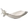 Beliani Decoratieve Schaal ANGKOR - Zilver Aluminium -Beroemde Servies Winkel 1000058296