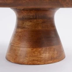 Mica Decorations Tallo Taartplateau - H10 X Ø30 Cm - Donkerbruin 8 Mica Decorations Tallo Taartplateau - H10 X Ø30 Cm - Donkerbruin -Beroemde Servies Winkel 1000058462 0110