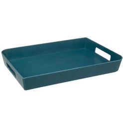 5Five - Dienblad - Met Handvatten - Blauw - 35 X 25 Cm