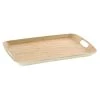 5Five Dienblad/serveerblad - Bamboe Wit - Met Handvaten - 38 X 26 Cm -Beroemde Servies Winkel 1000059298