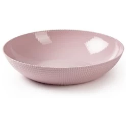 Forte Plastics - Fruitschaal - Kunststof - Oud Roze - D30 Cm
