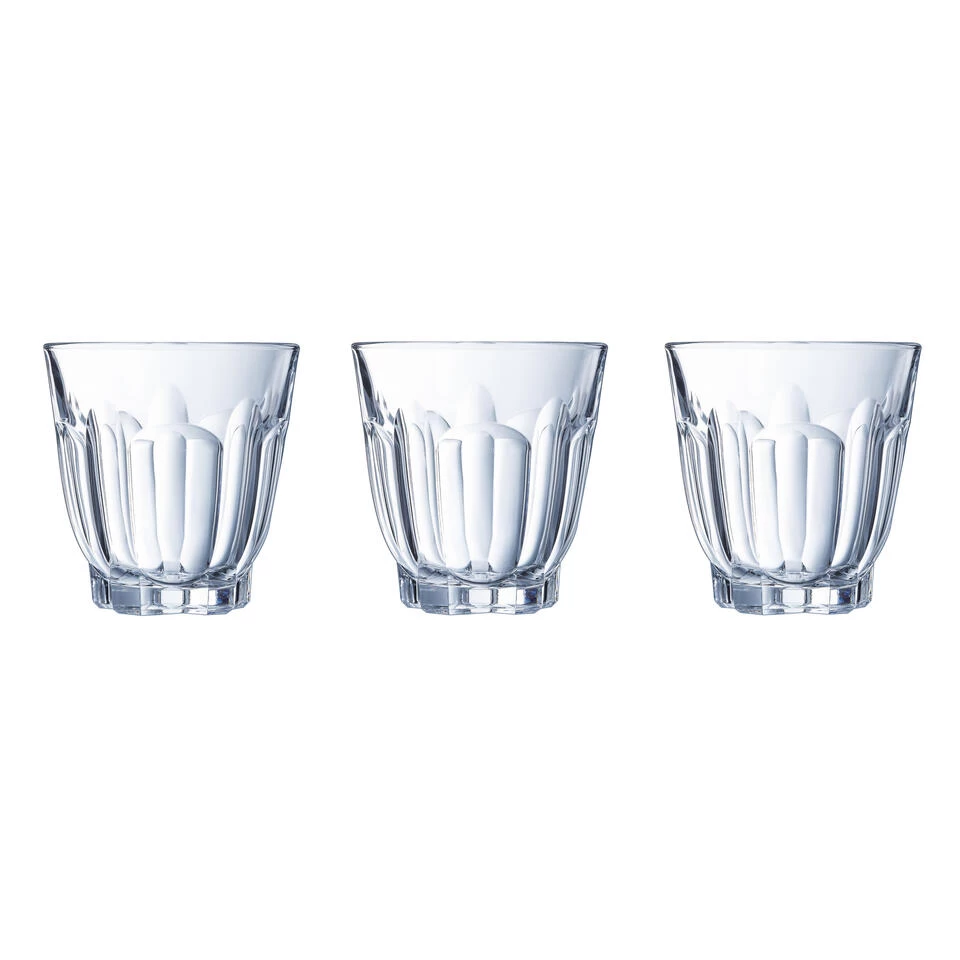 Arcoroc Drinkglazen - 6 Stuks - Transparant - 240 Ml 3 Arcoroc Drinkglazen - 6 Stuks - Transparant - 240 Ml