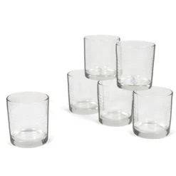 Bormioli Rocco Bormioli Drinkglazen - 6 Stuks - Transparant - Glas - 240 Ml