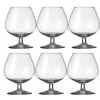 Royal Leerdam Cognac Glazen - 6 Stuks - Glas - 250 Ml -Beroemde Servies Winkel 1000062121