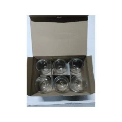 Gerim Cognac Glazen - 6 Stuks - Transparant - 250 Ml -Beroemde Servies Winkel 1000062122 0102
