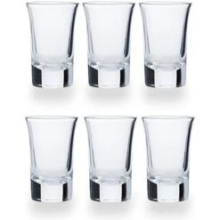Cosy & Trendy Shotglazen - 6 Stuks - Glas - 35 Ml