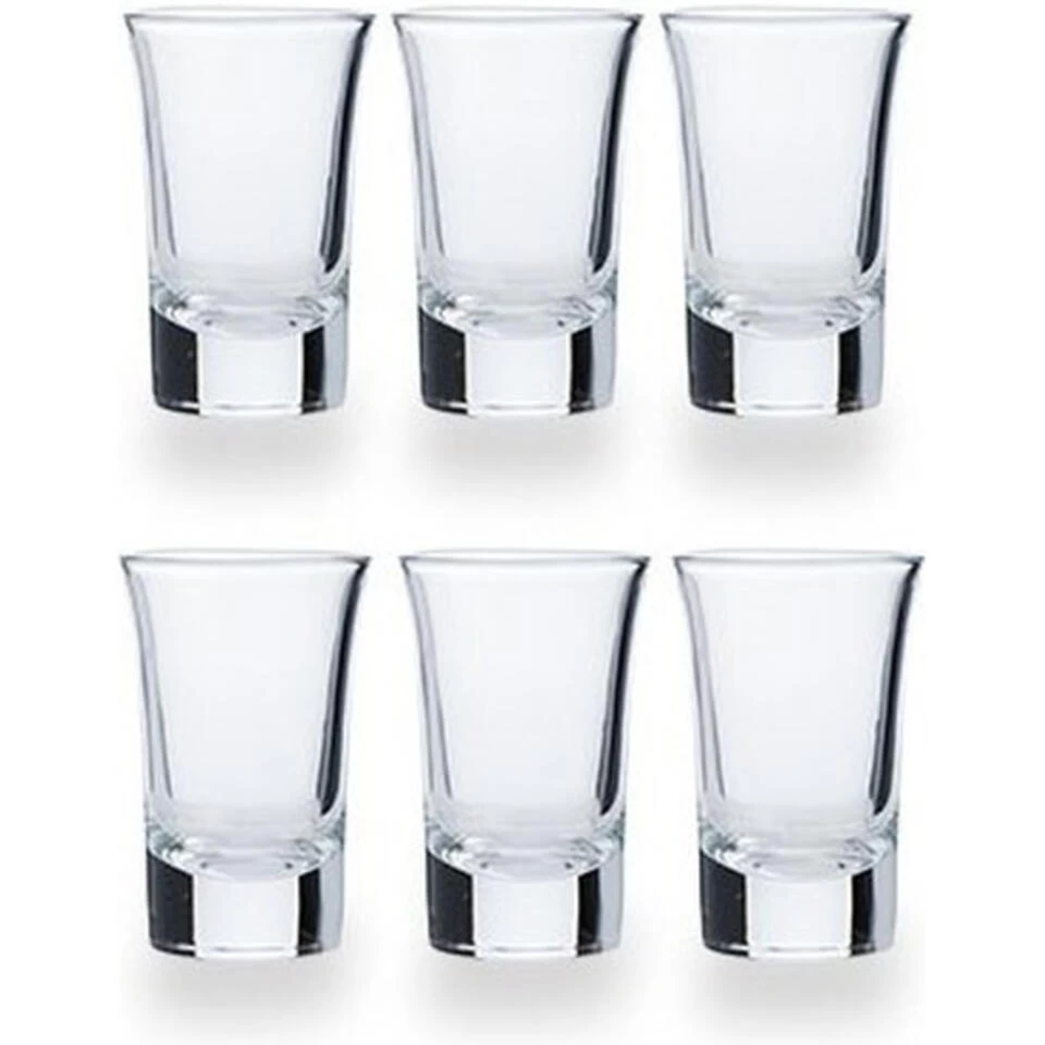 Cosy & Trendy Shotglazen - 6 Stuks - Glas - 35 Ml 2 Cosy & Trendy Shotglazen - 6 Stuks - Glas - 35 Ml