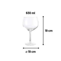 Orange85 Gin Tonic Glazen Set Van 4 630 Ml -Beroemde Servies Winkel 1000063320 0111