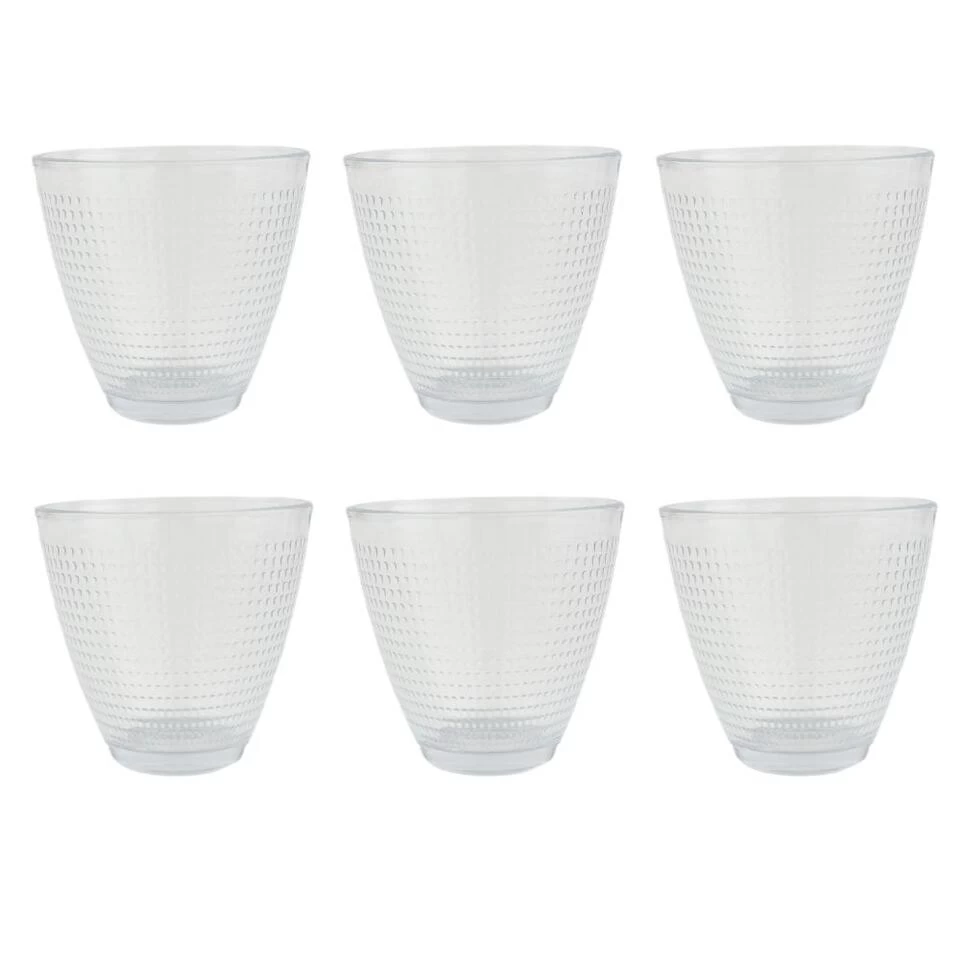Orange85 Drinkglazen Waterglazen 6 Stuks Transparant 220ml 3 Orange85 Drinkglazen Waterglazen 6 Stuks Transparant 220ml
