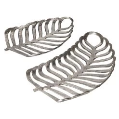 Beliani Decoratieve Schaal AMNISOS - Zilver Aluminium 8 Beliani Decoratieve Schaal AMNISOS - Zilver Aluminium -Beroemde Servies Winkel 1000064722 0100