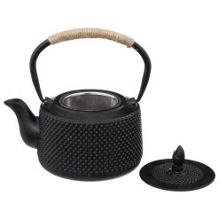Secret De Gourmet Theepot - Gietijzer - 1 Liter - Zwart -Beroemde Servies Winkel 1000066523 0101
