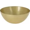 Merkloos Schaal/fruitschaal - Glas - Goud - D28 X H11,5 Cm -Beroemde Servies Winkel 1000066539