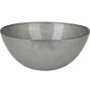Merkloos Decoratie Schaal/fruitschaal - Glas Rond - Zilver - D28 X H11,5 Cm -Beroemde Servies Winkel 1000066547