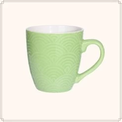 OTIX Koffiebeker Gekleurd 240ml 4 Stuks -Beroemde Servies Winkel 1000068741 0111