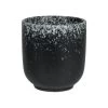 Krumble Koffie Mok - 200 Ml - Keramiek - Zwart Met Witte Spetters
