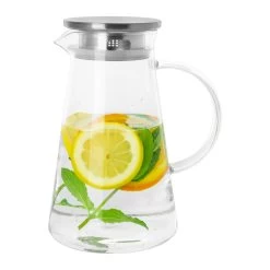 Krumble Karaf Met Filter, Handvat En Aluminium Deksel - 1,8 L - Glas 8 Krumble Karaf Met Filter, Handvat En Aluminium Deksel - 1,8 L - Glas -Beroemde Servies Winkel 1000071531 0103