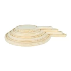 Krumble Serveerplank Rond - M - Hout -Beroemde Servies Winkel 1000071551 0101