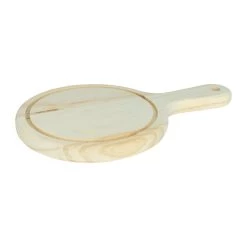 Krumble Serveerplank Rond - XS - Hout 8 Krumble Serveerplank Rond - XS - Hout -Beroemde Servies Winkel 1000071552 0102