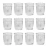 Krumble Waterglas Vintage - 260 Ml - Set Van 12 -Beroemde Servies Winkel 1000071589