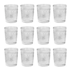 Krumble Waterglas Vintage - 260 Ml - Set Van 12