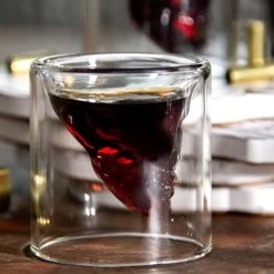 Aretica Shot Glaasje Skull Set Van 4 Glas - 9 Aretica Shot Glaasje Skull Set Van 4 Glas - -Beroemde Servies Winkel 1000071594 0103