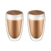 Krumble Latte Macchiato Glas Dubbelwandig 400ml - Set Van 2