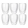 Krumble Koffie Glas Dubbelwandig 300ml - Set Van 6 -Beroemde Servies Winkel 1000071602