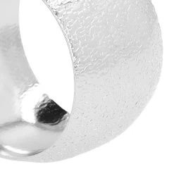 QUVIO Servetringen - Set Van 4 - Zilver -Beroemde Servies Winkel 1000071609 0102