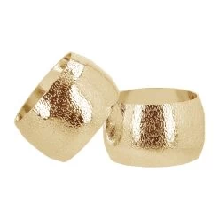 QUVIO Servetringen - Set Van 4 - Goud -Beroemde Servies Winkel 1000071610 0103