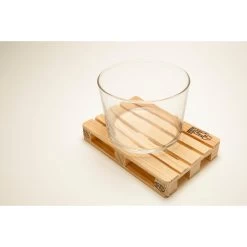 Labyrinth Palette-It - Set Van 10 Houten Onderzetters (12x8 Cm) -Beroemde Servies Winkel 1000072335 0104