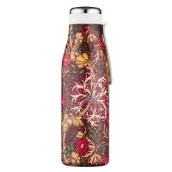 Ecoffee Cup Seaweed - Warm/Koud Dubbelwandig Thermosfles - 500 Ml Donker Rood