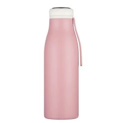 Ecoffee Cup Warm/Koud Dubbelwandig Thermosfles - 500 Ml - Roze