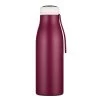 Ecoffee Cup Warm/Koud Dubbelwandig Thermosfles - 500 Ml - Donkerrood -Beroemde Servies Winkel 1000073346