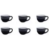 Barista Innovations Nero - Espressokopje - Set Van 6 - 75ml - Mat Zwart -Beroemde Servies Winkel 1000074022