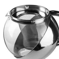 Secret De Gourmet - Theepot - Glas/rvs - Met Filter - 1100 Ml -Beroemde Servies Winkel 1000074740 0102