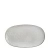 Mica Decorations Tabo Ovaal Bord - L31 X B18 X H3 Cm - Grijs
