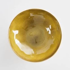 Mica Decorations Tabo Schaal - H9 X Ø30,5 Cm - Oker -Beroemde Servies Winkel 1000077192 0102