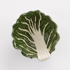 Mica Decorations Schaal Kool - L13,5 X B15 Cm - Keramiek - Donkergroen 8 Mica Decorations Schaal Kool - L13,5 X B15 Cm - Keramiek - Donkergroen -Beroemde Servies Winkel 1000077196 0102