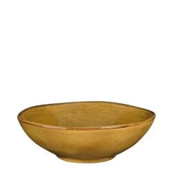 Mica Decorations Tabo Schaal - H7,5 X Ø23,5 Cm - Oker