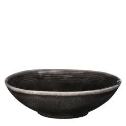 Mica Decorations Tabo Schaal - H9 X Ø30,5 Cm - Zwart