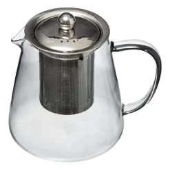 Secret De Gourmet - Theepot - Glas/rvs - Met Filter - 800 Ml -Beroemde Servies Winkel 1000077209 0100
